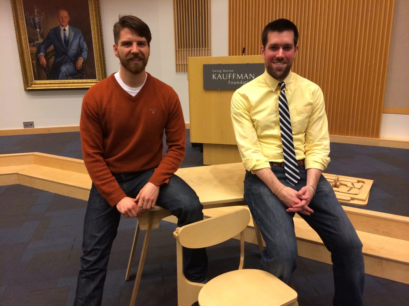 Ian Kuklenski and Doug VanderValk of Unlocked furniture