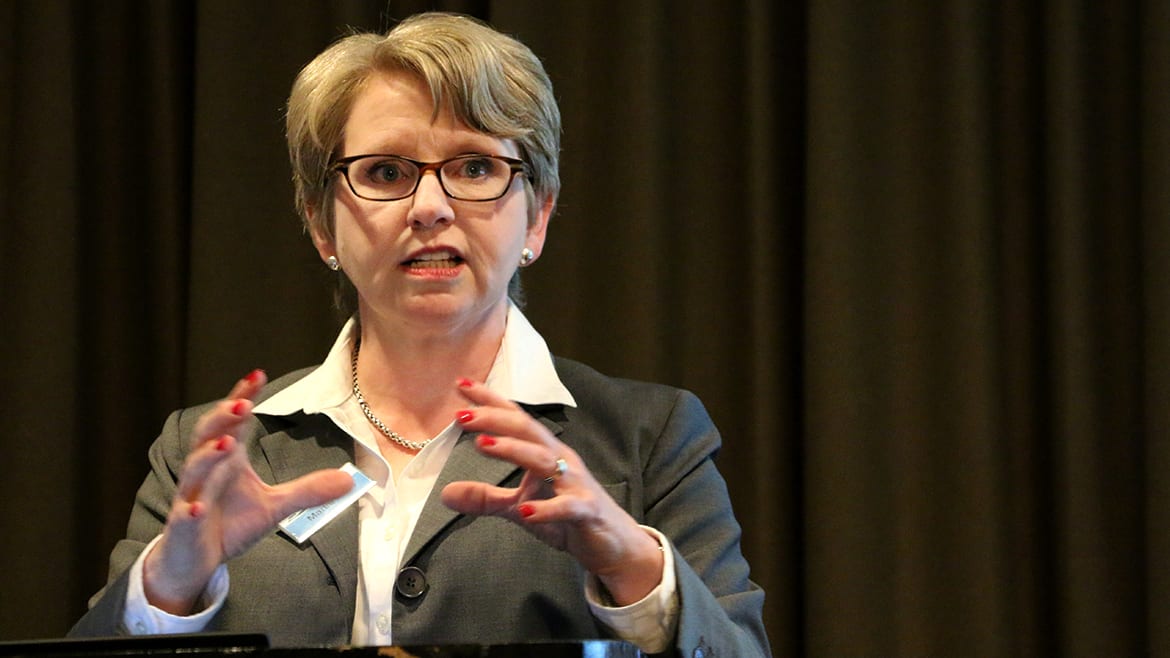 Martie Ross speaking