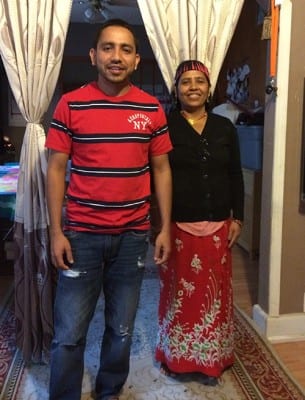 Acculturating was a challenge for Jenga Chhetri (left) and his mother, Ratna Chhetri. (Photo by Alex Smith/Heartland Health Monitor)