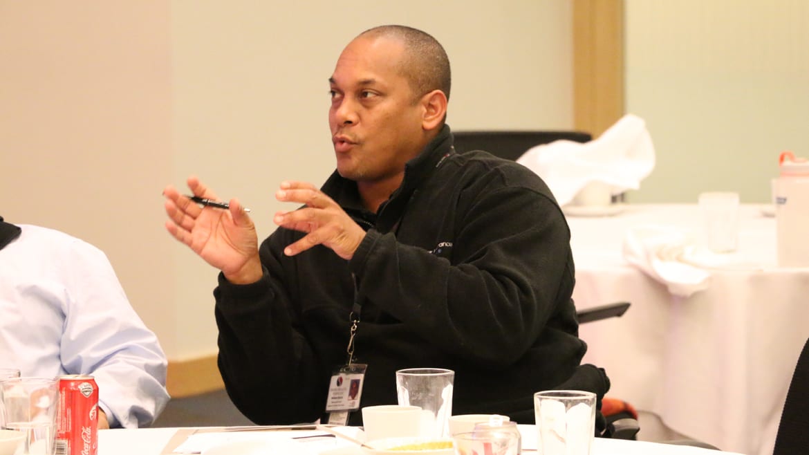 Question from audience