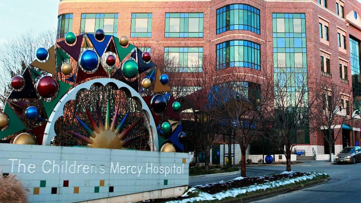 Exterior of Children's Mercy Hospital