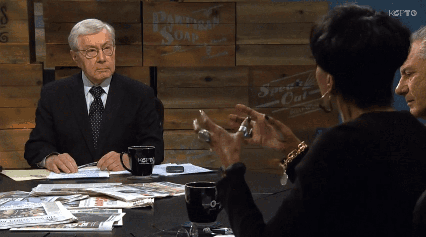 Photo of Mike Shanin with guest