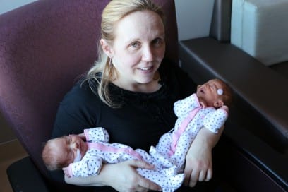 Jennifer Vaughn and her girls