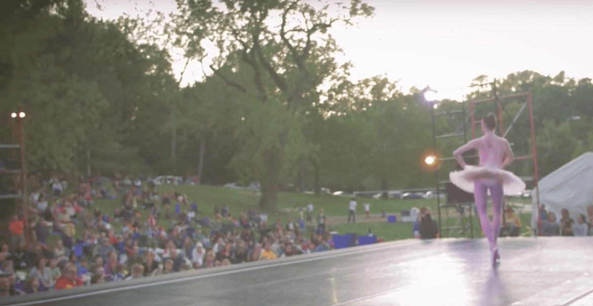 Dance in the Park brought together local dance schools for an evening of all-ages dance. Video by Cameron Morgan | Vision Digital Cinema