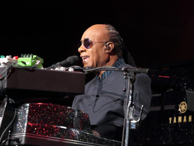 Stevie Wonder brings his Songs in the Key of Life Tour 2015 to the Sprint Center Friday night. (Photo: Owen Sweeney | Invision for AP)