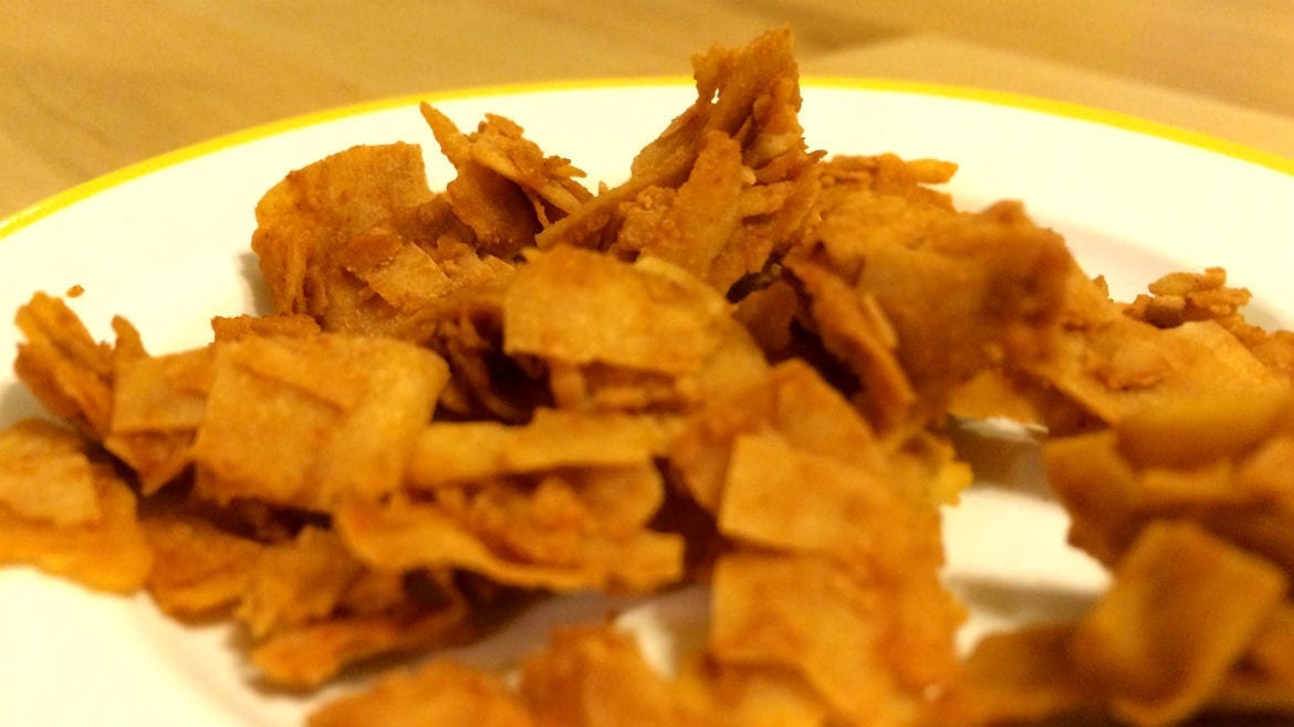 Taking what vegetarians and vegans miss most about eating meat — that would be bacon — local clean eating company Mean Vegan has created baconated coconut. (Photo: Jonathan Bender | Flatland)