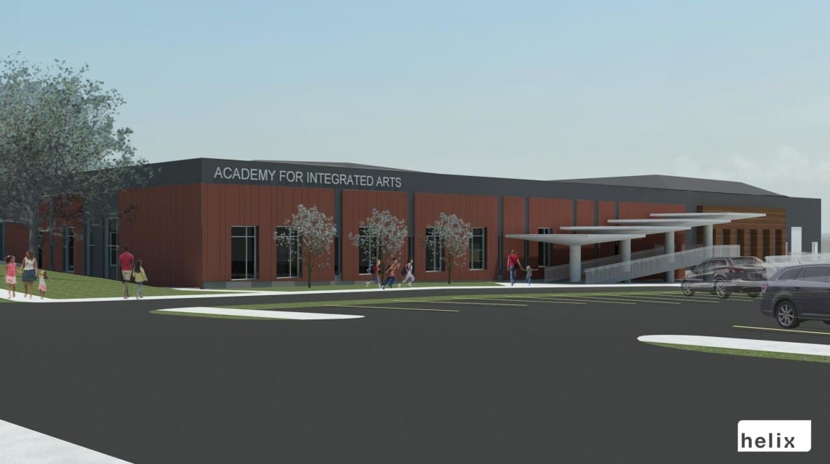 artist's rendering of renovations