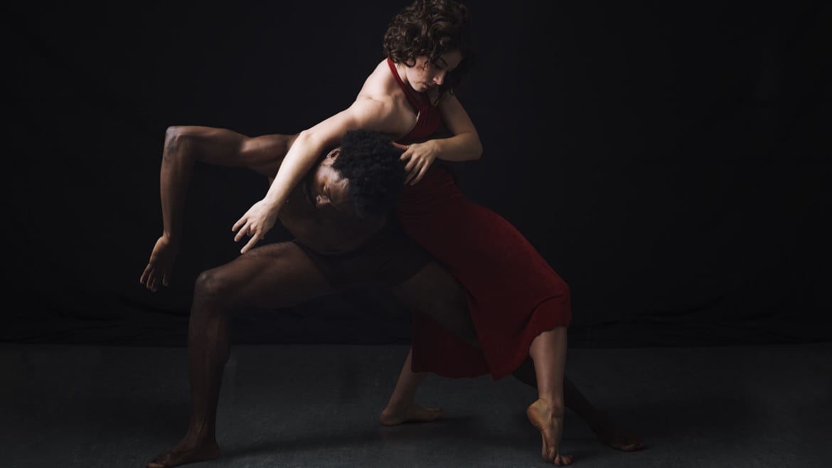 Two dancers together