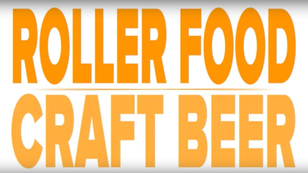 Roller Food and Craft Beer label