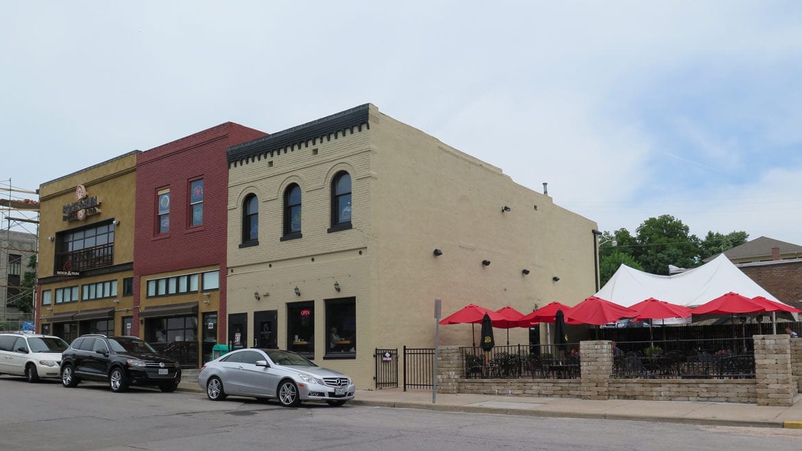 An exterior shot of Rock & Run.