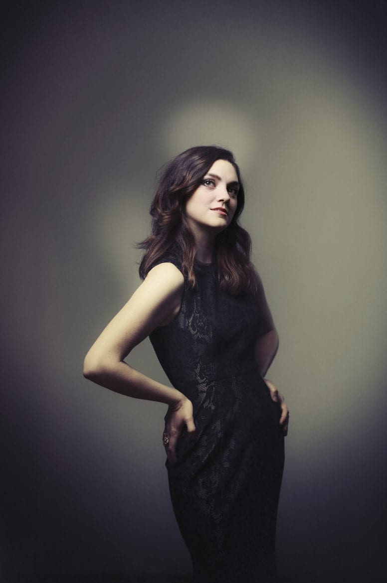 Portrait of mezzo-soprano, Samantha Gossard. photo by JIM BARCUS