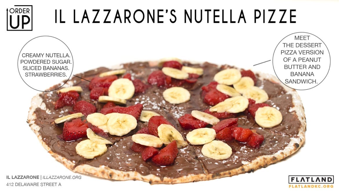 il lazzarone's nutella pizze