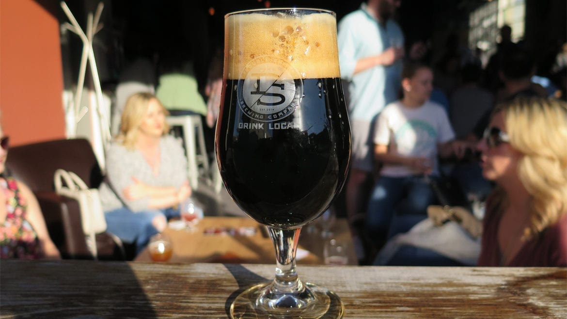 Double Shift Brewing Company's new Huck Stou