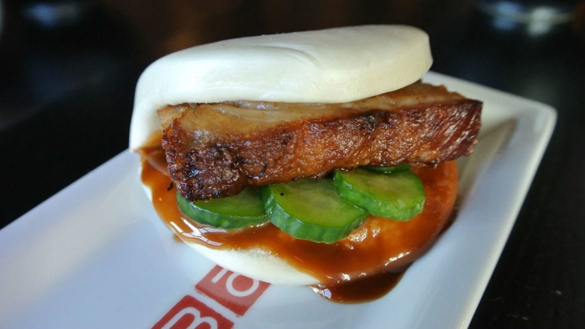 pork belly steamed bao