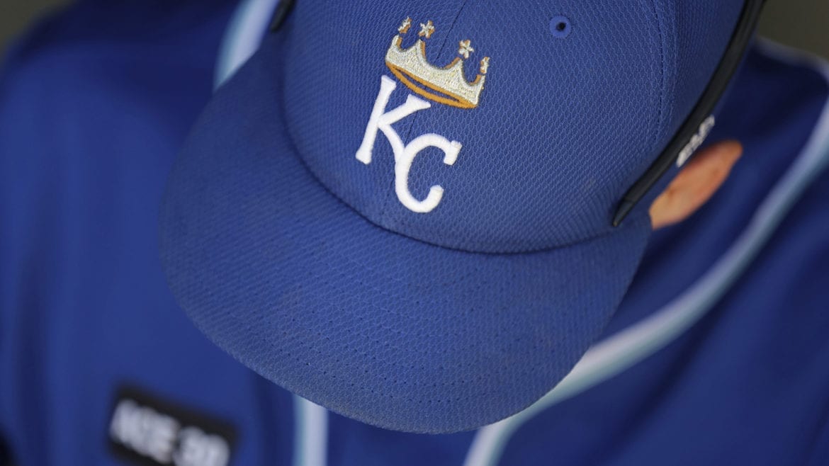 A Royals baseball player