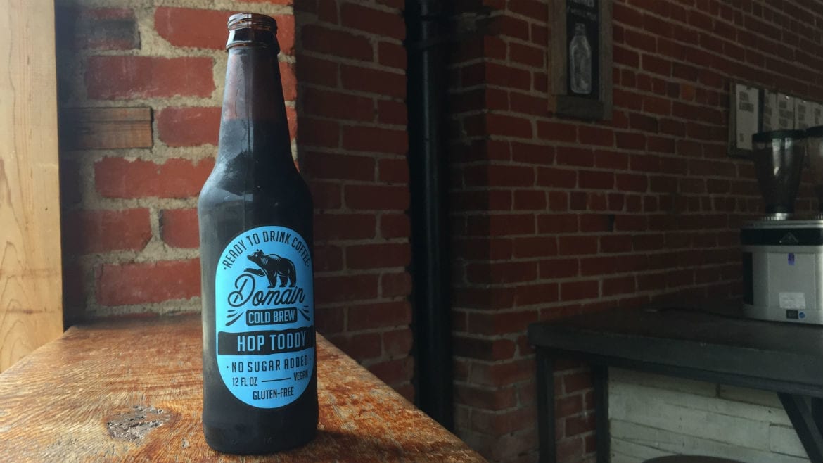 A bottle of Domain Cold Brew