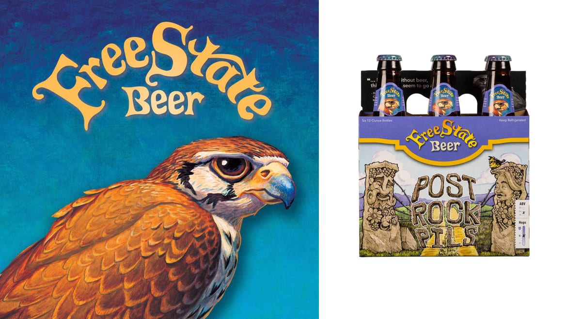 Free State Brewing Company's Post Rock Pils