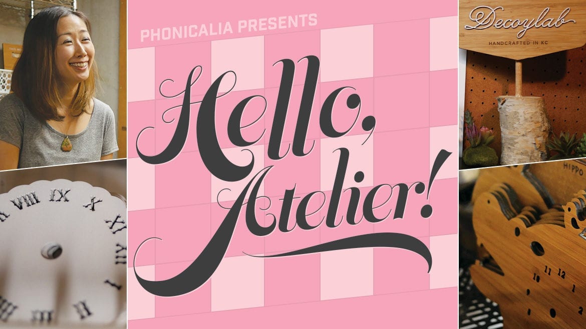 Collage for Hello Atelier podcast