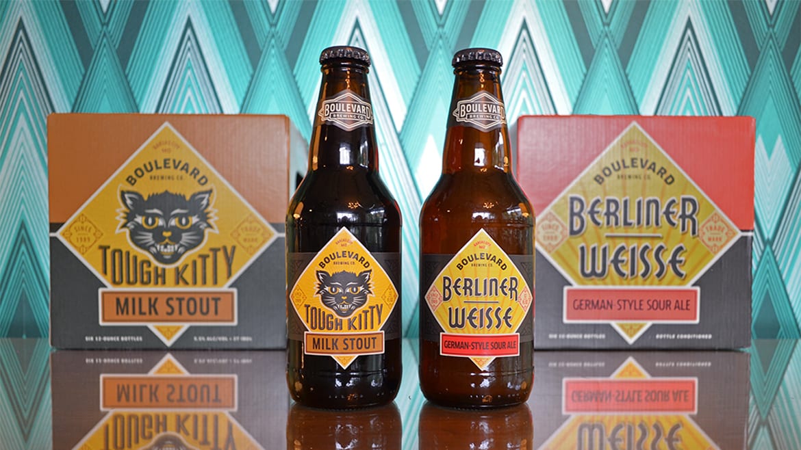 Tough Kitty Milk Stout and Berliner Weisse