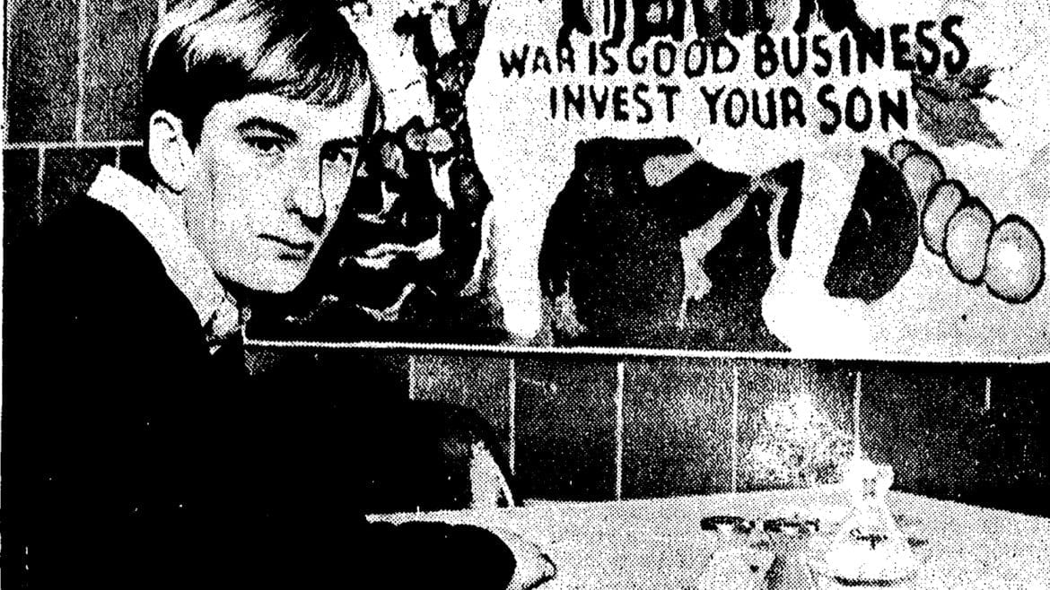 A portion of a front page of theKansas City Star from 1966 featuring Joe Draegert