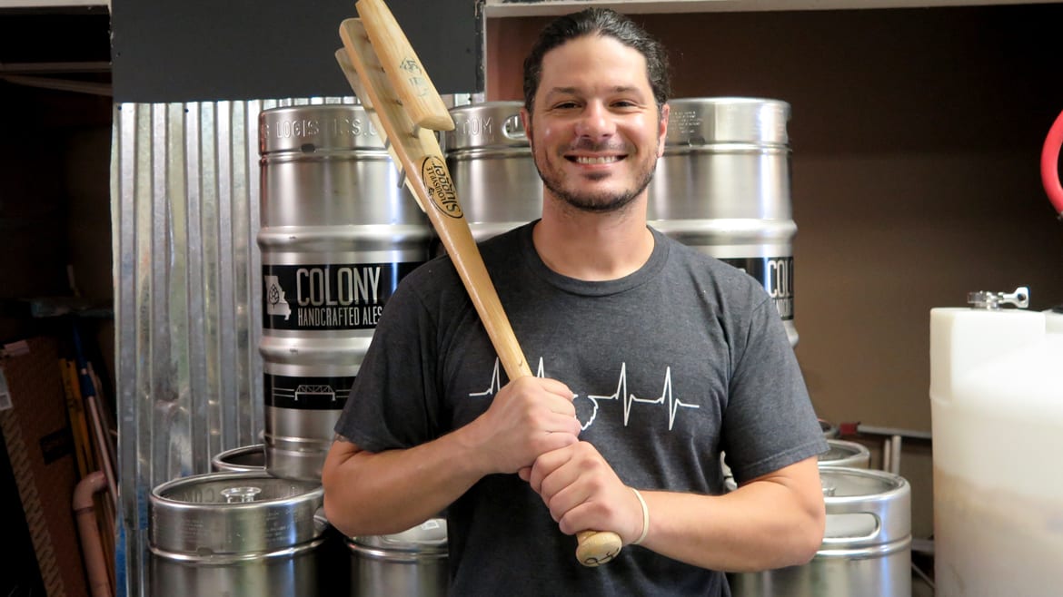 Colony brewer Rodney Beagle 