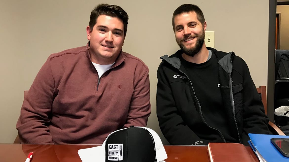 Matt Bryan (left) and David Mann