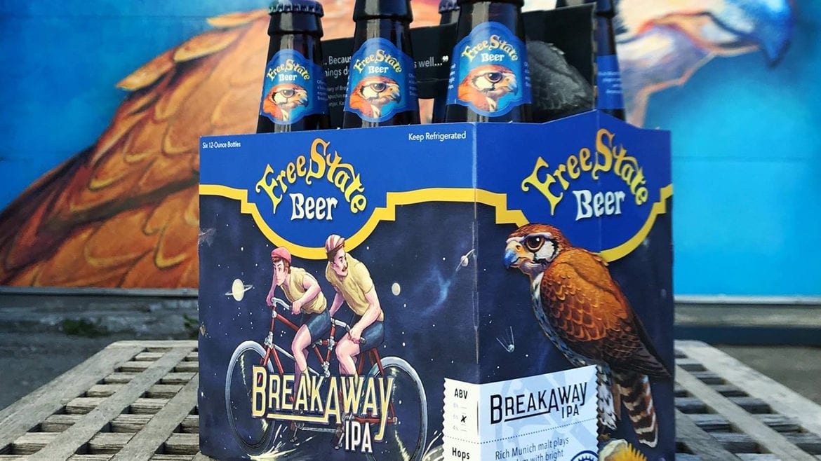 Free State Brewing Breakaway IPA.