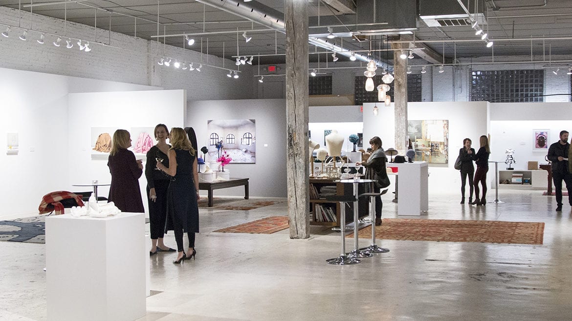 the gallery hosted a trunk show on Nov. 30