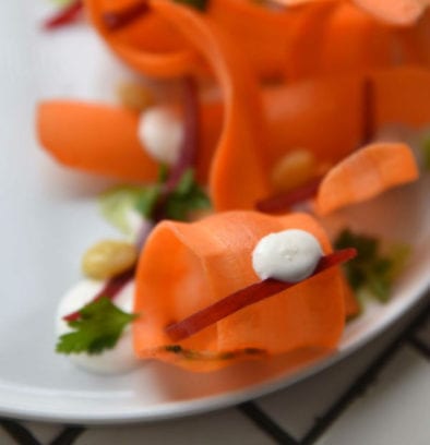 Creamy carrot sallad 
