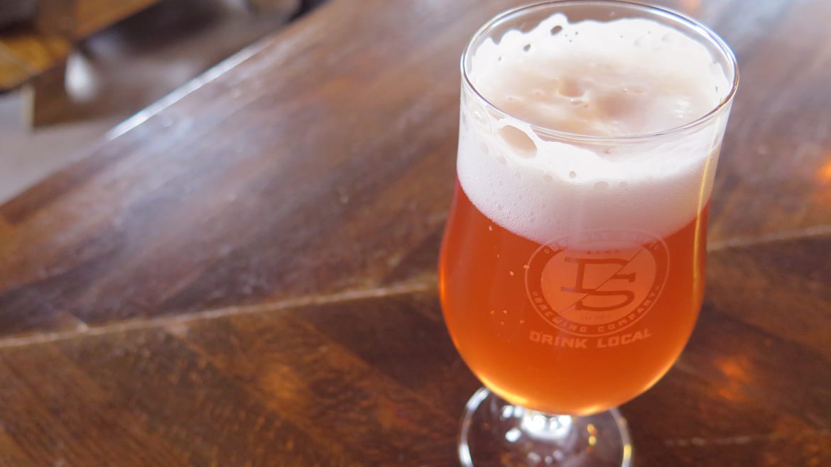 Trampled Rose Tart Cherry Sour by Double Shift Brewing