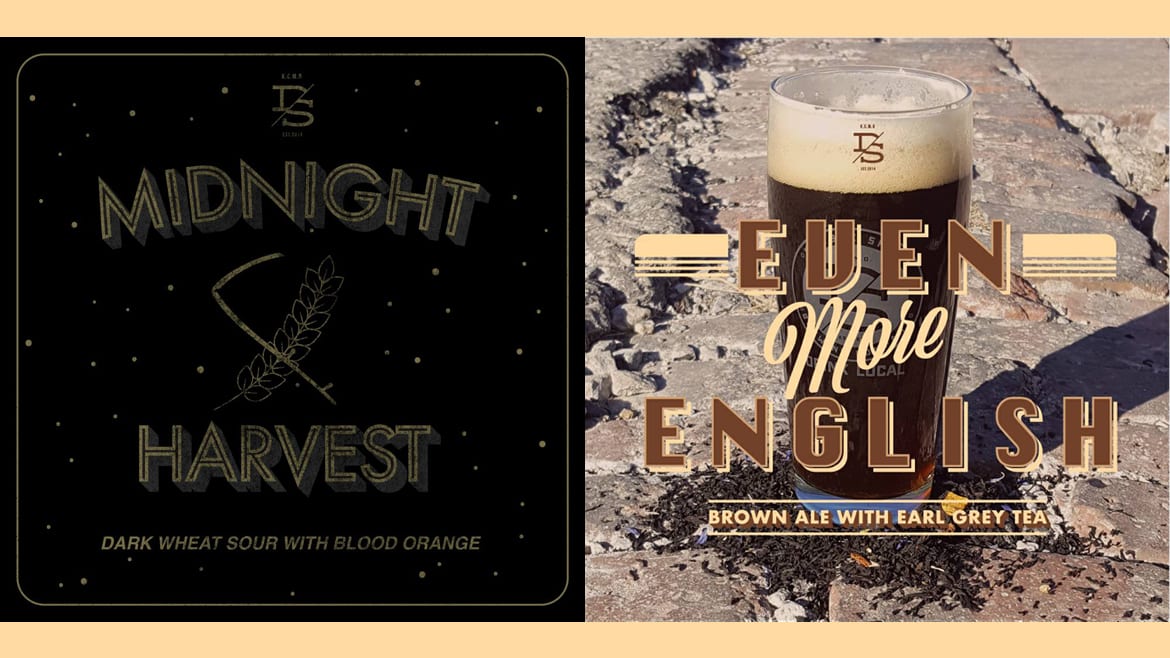  Even More English and Midnight Harvest Dark Wheat Sour with Blood Orange
