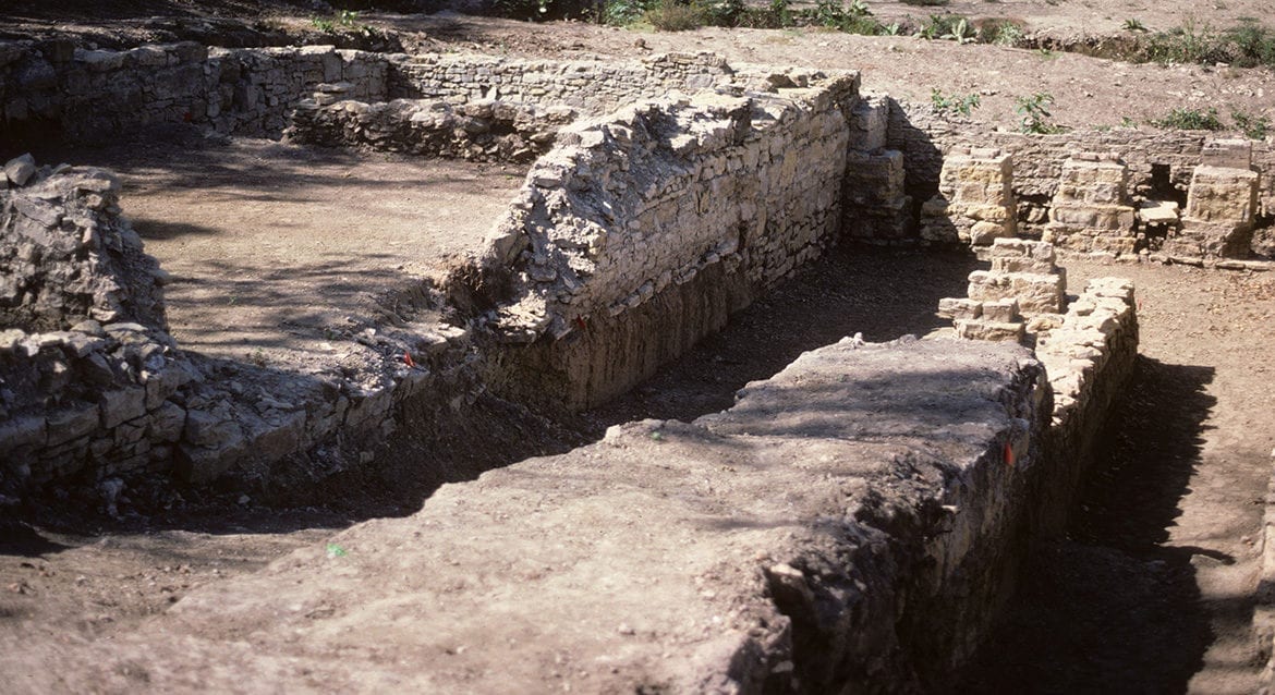 building foundation from quindaro