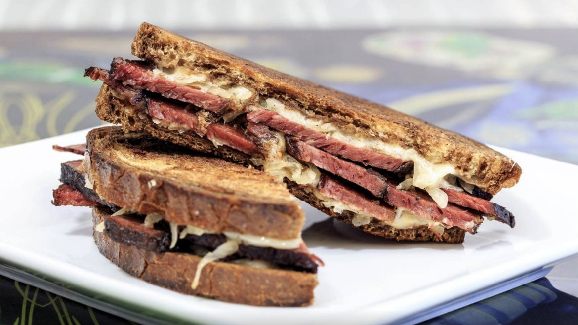 Mad Man's KC BBQ has a smoked Reuben