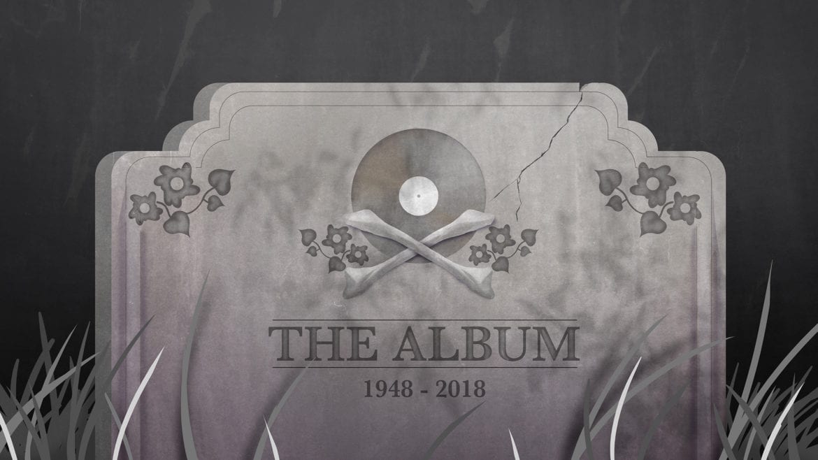 A tombstone for the album format
