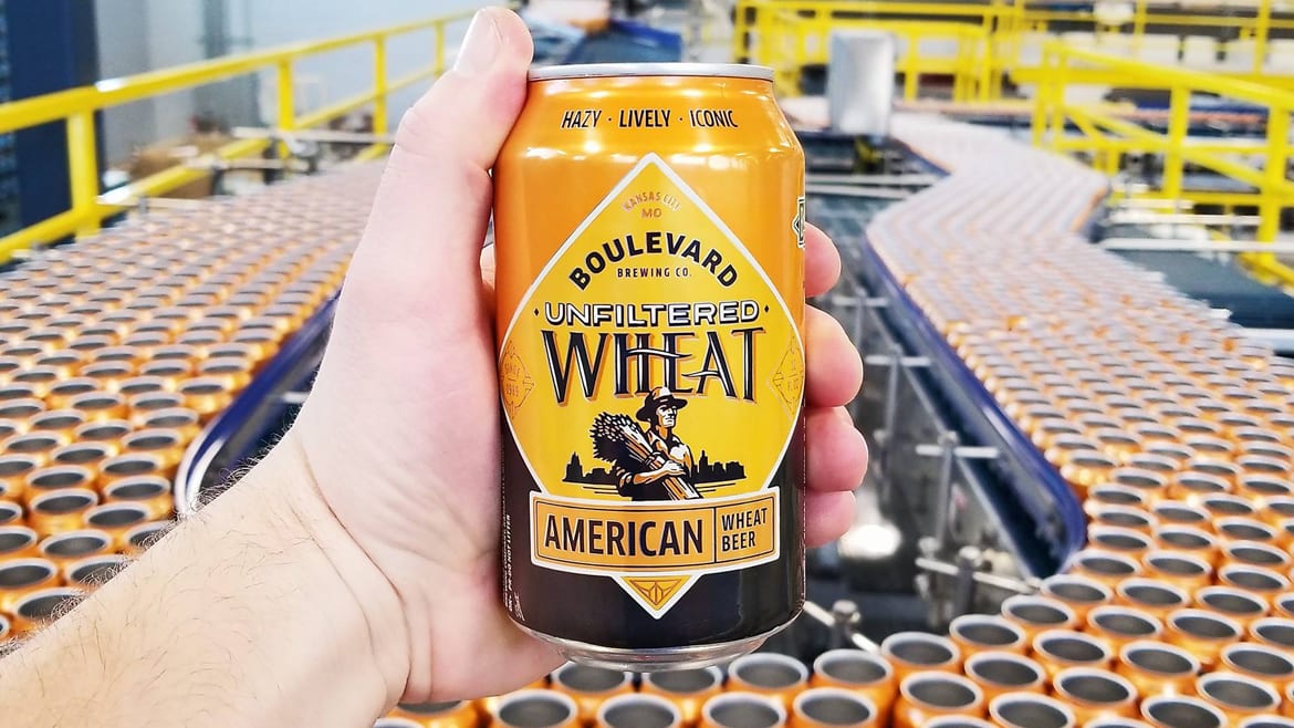 Boulevard Brewing's new canning line