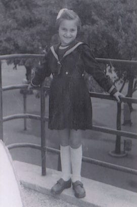 Lidia as a little girl