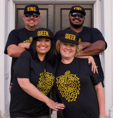 Eric and Jodie DeLeon and Woodie and Abbie Bonds 