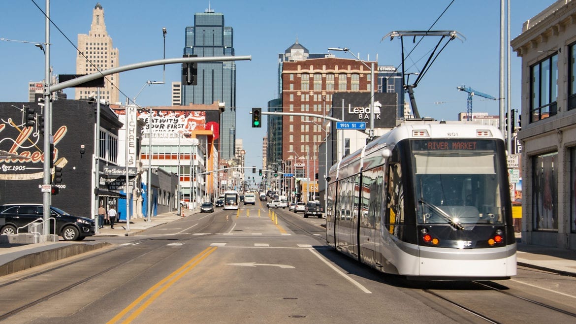 The Kansas City streetcar