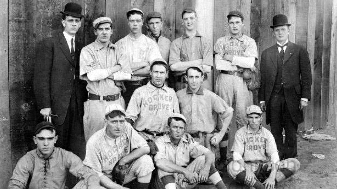 The Hocker Grove Baseball team