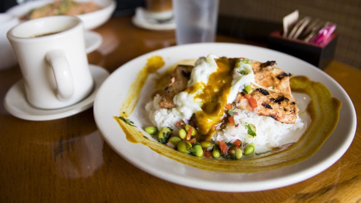 The tandoori-style mahi mahi is one of the dishes on Zen Zero's menu