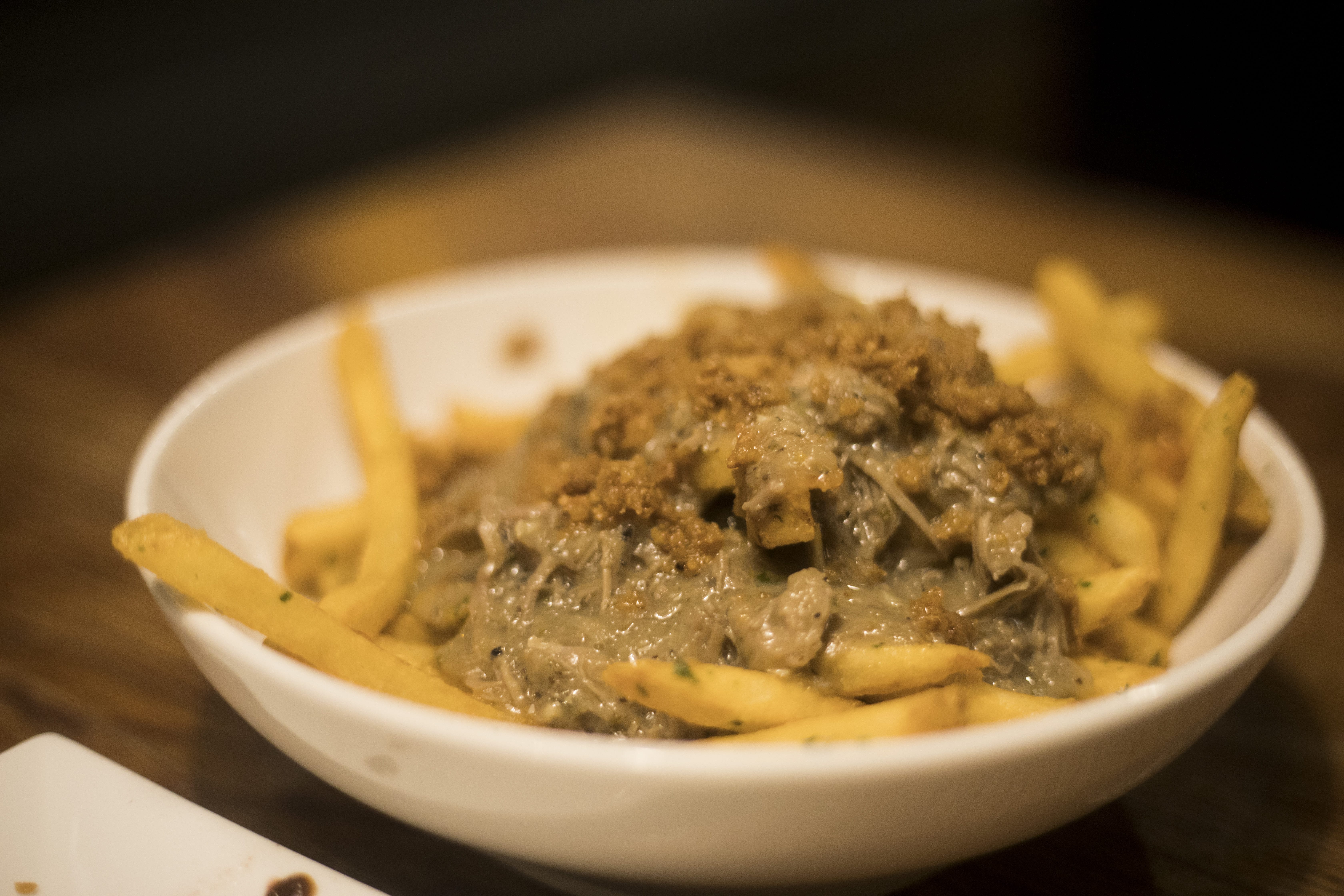 The Burger Stand's duck fat fries