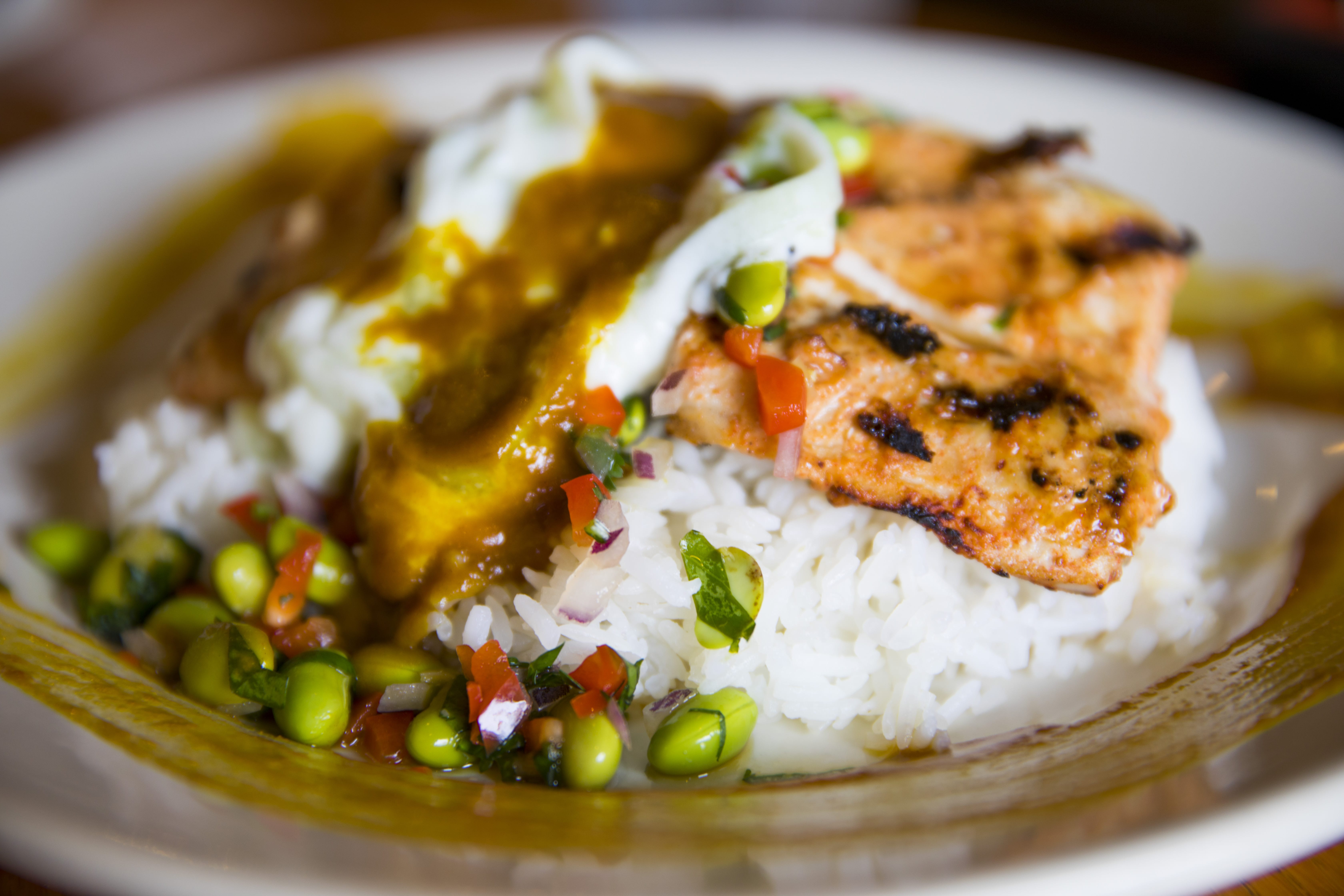 The Mahi Mahi Tandoori-style at Zen Zero.