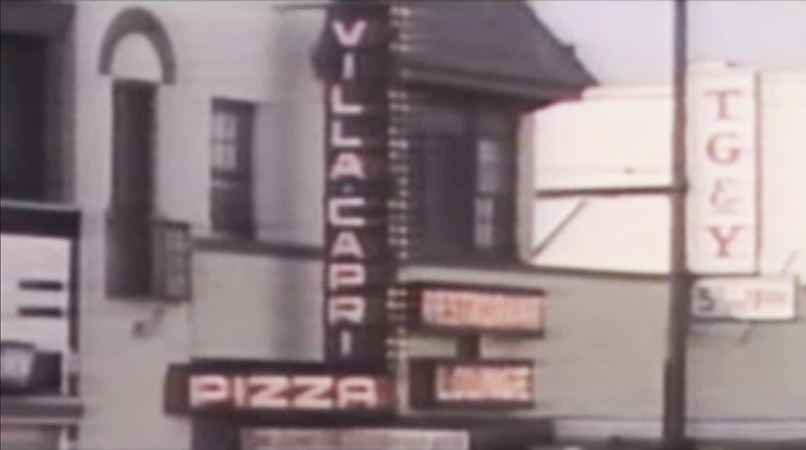 exterior of villa crapri restaurant