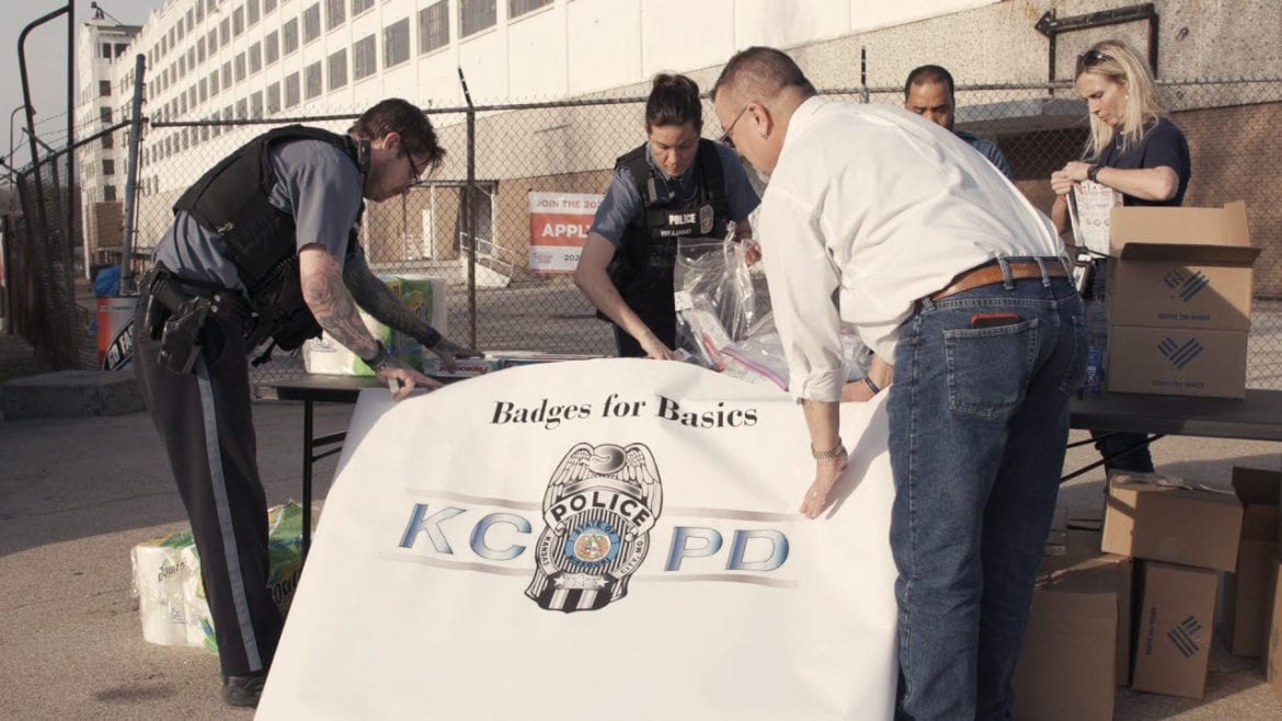 KCMO police set up for badge for basics