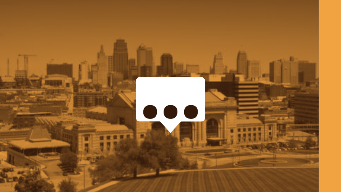 KC skyline and elipses with bubble box