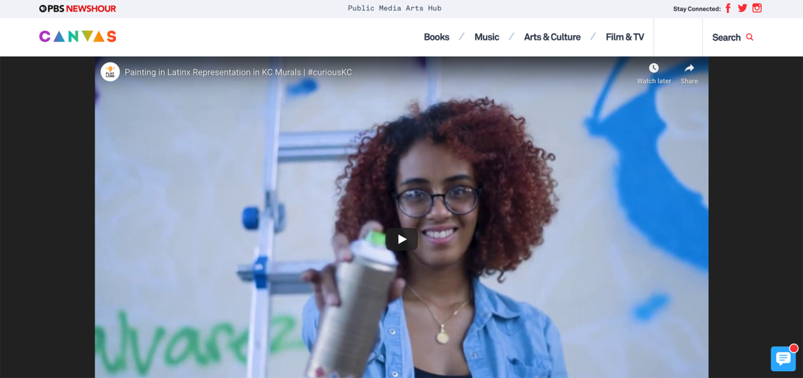 PBS Canvas screenshot