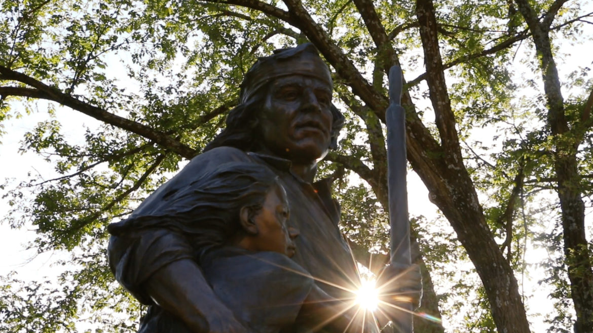 Statue of Fish, Jr. and Eudora
