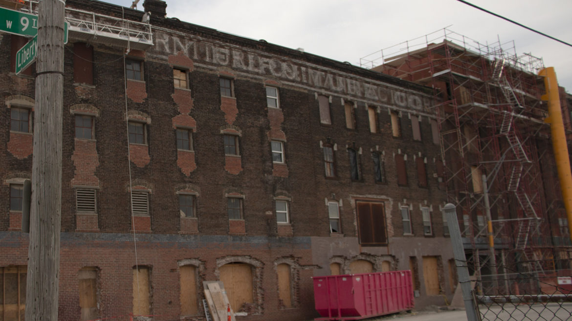 the abernathy furniture building as it looks today