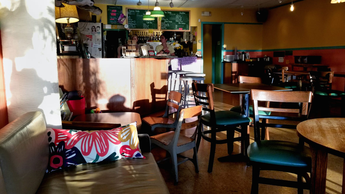 An empty scene at One More Cup