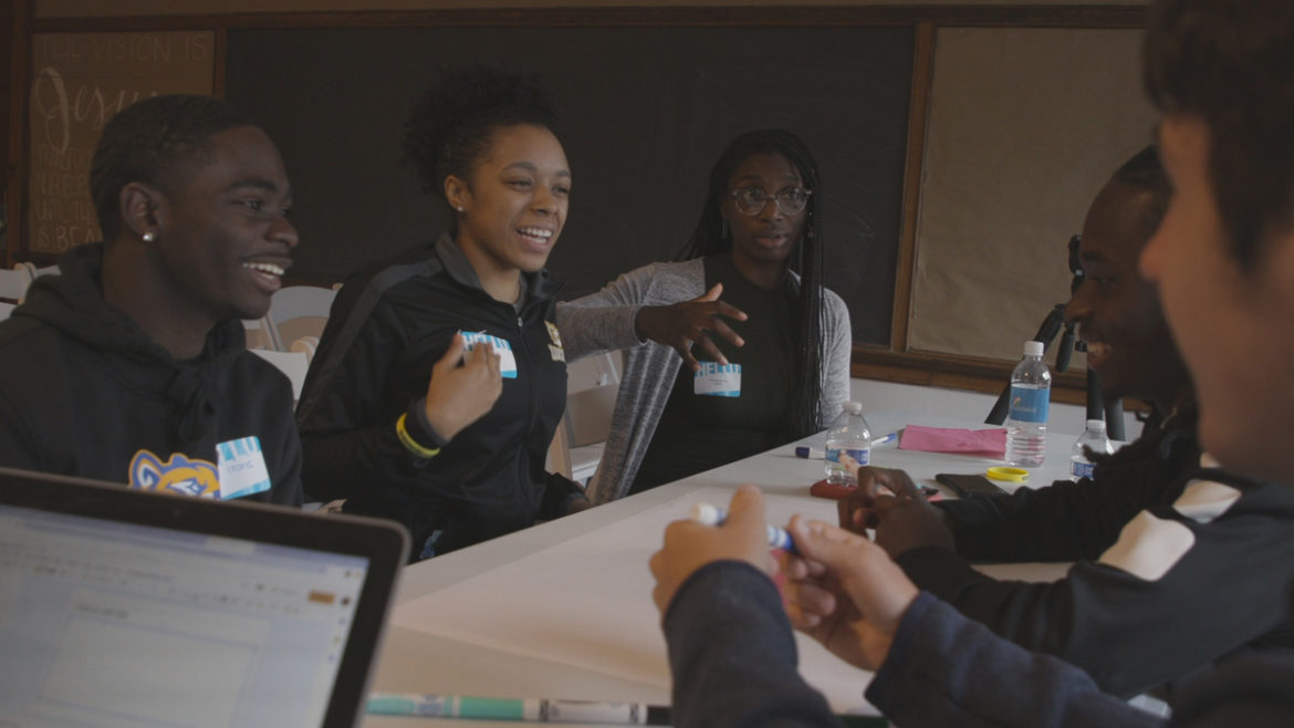 The MECA Challenge is a one-day innovation competition that pushes high school students to collaborate on solving real-life problems.